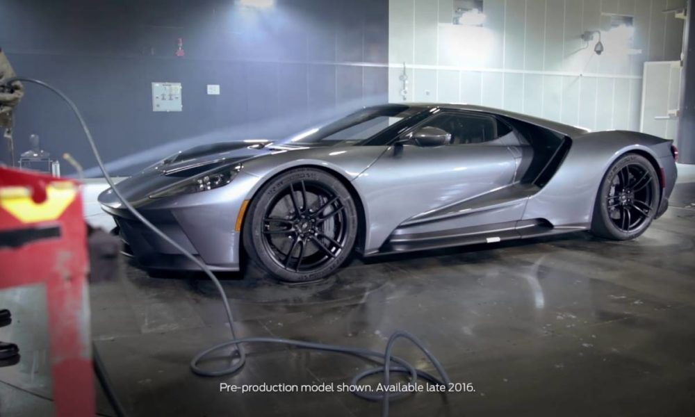 Watch The Ford Gt Undergoing Wind Tunnel Testing