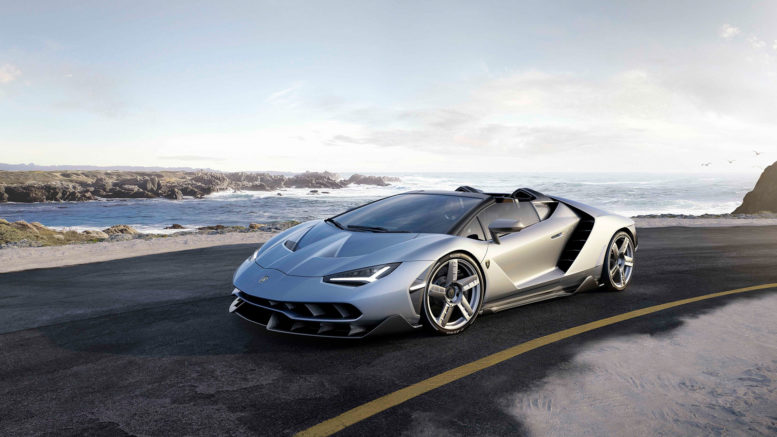 Lamborghini Centenario Roadster Introduced At Pebble Beach