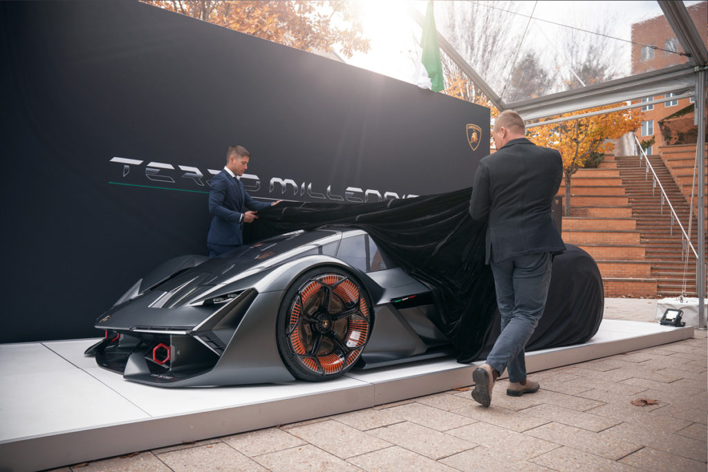 РљРѕРЅС†РµРїС‚ Lamborghini terzo Millennio