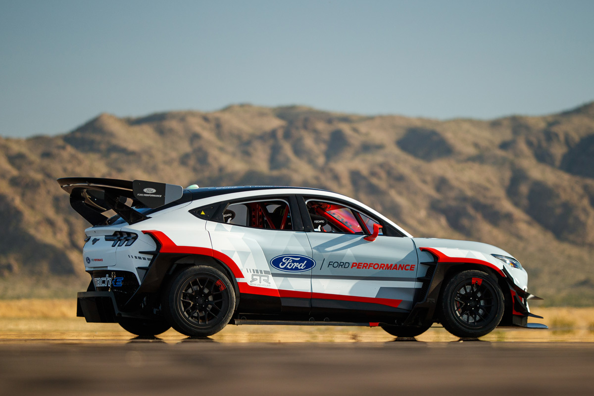 The Ford Mustang Mach-E 1400 Prototype Takes Drifting To New Levels